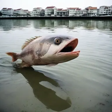 In the horror movie, a mutated Anaspid fish terrorized a coastal town, attacking unsuspecting swimmers.