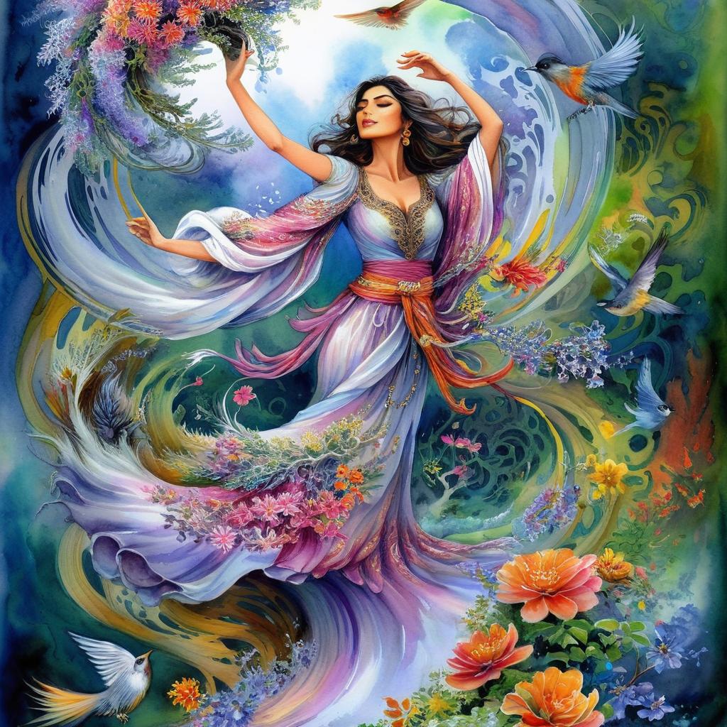 Dive into Fantasy: Artistic Deity