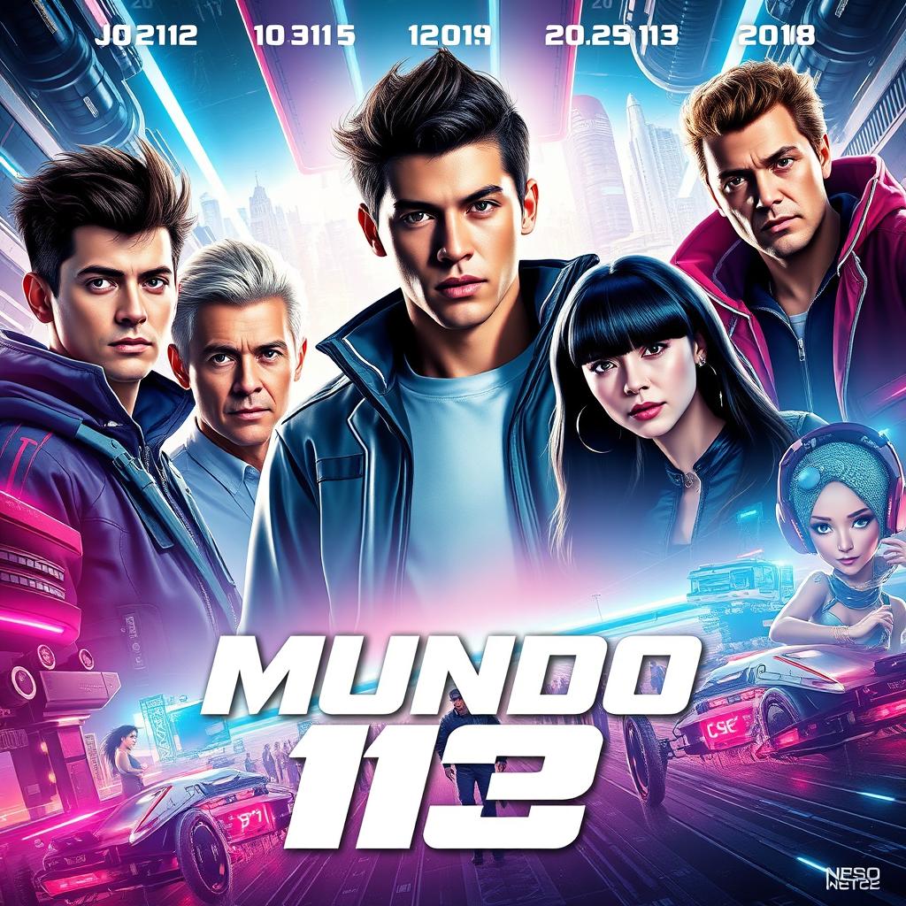 A movie poster titled 'Mundo 132'