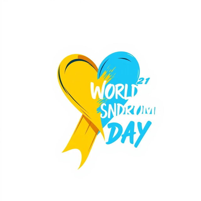 A logo design suitable for printing on a t-shirt featuring a heart-shaped ribbon with ribbon tails emerging from the bottom