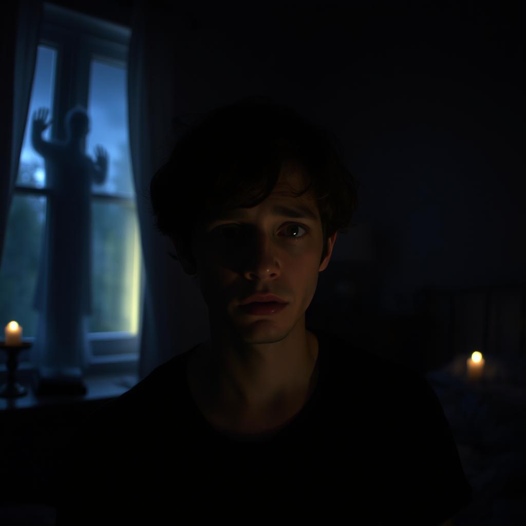 A mysterious nighttime scene where the spiritual world is on alert at 3 AM