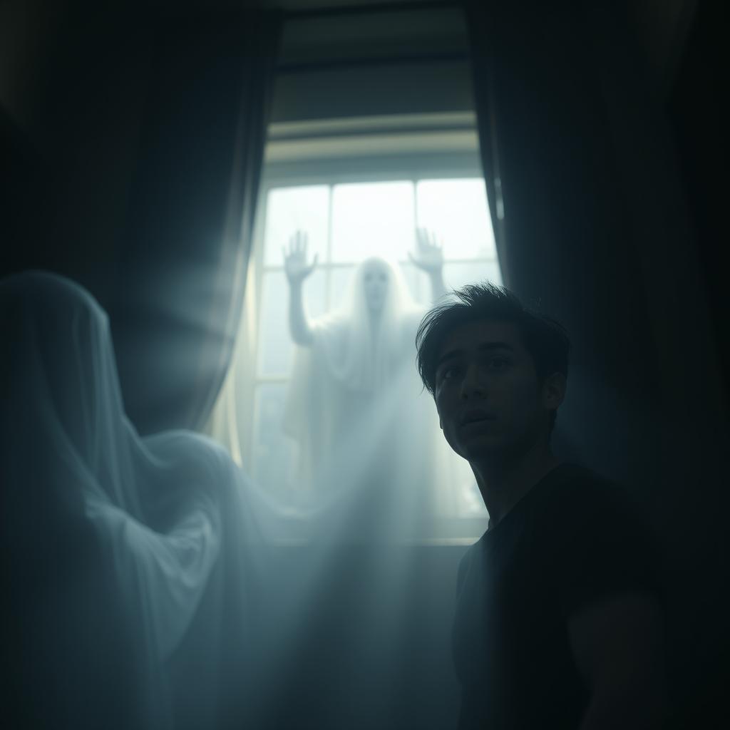 A mysterious scene where the spiritual world is on alert at 3 AM