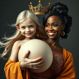 A captivating image of a young, malnourished blonde woman, 20 years old, who is notably short with frail features and bright blue eyes