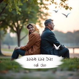 Instagram post cover design focused on the theme of amicable divorce