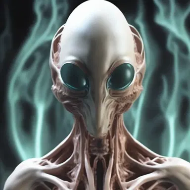 In the science fiction novel, the scientist used advanced technology to anatomize alien life forms.