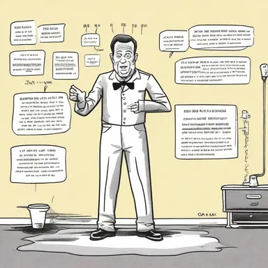 The comedian's routine anatomized everyday situations, finding humor in the smallest details.