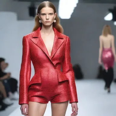 The fashion designer dissected the latest fashion trends to anatomize their appeal to consumers.