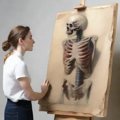 The art historian carefully anatomized the painting to analyze the techniques used by the artist.