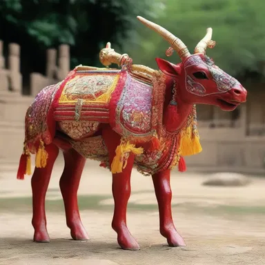 In religious rituals, ceremonial animals are anatomized to symbolize sacrifice and spiritual purification.