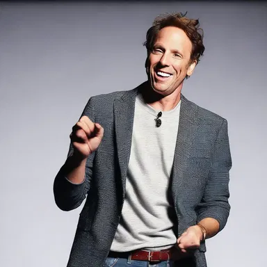 The stand-up comedian humorously anatomized common social situations during his comedy routine.