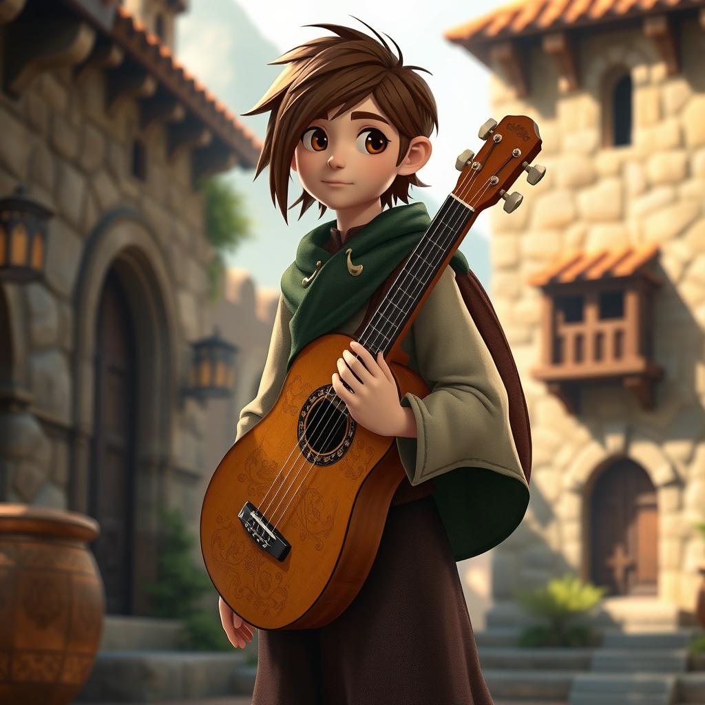 A character standing at a height of 1