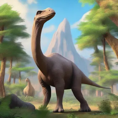 In the magical world of wizards and mythical creatures, an Anatotitan roamed freely, casting a mysterious spell wherever it went.