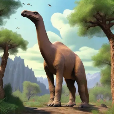 In the magical world of wizards and mythical creatures, an Anatotitan roamed freely, casting a mysterious spell wherever it went.