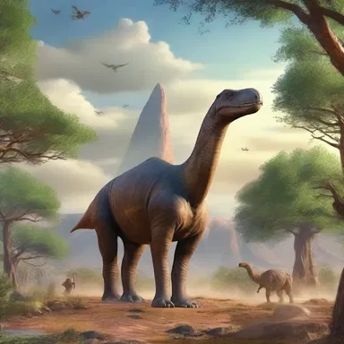 In the distant future, scientists invent a time machine that allows them to travel back in time and observe the majestic Anatotitan with their own eyes.