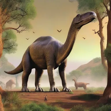 In the distant future, scientists invent a time machine that allows them to travel back in time and observe the majestic Anatotitan with their own eyes.