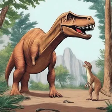 Why did the Anatotitan refuse to share its favorite snack? Because it was a little bit of a tyrannosaurus!