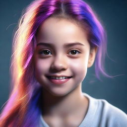 A high-quality, photorealistic digital art piece of a girl