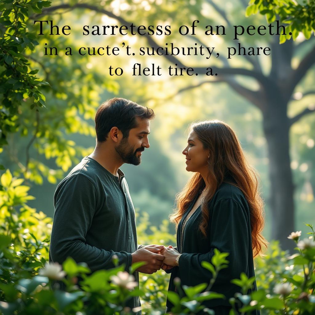 The sacredness of speech creates a sanctity in relationships, illustrating the importance of respectful communication