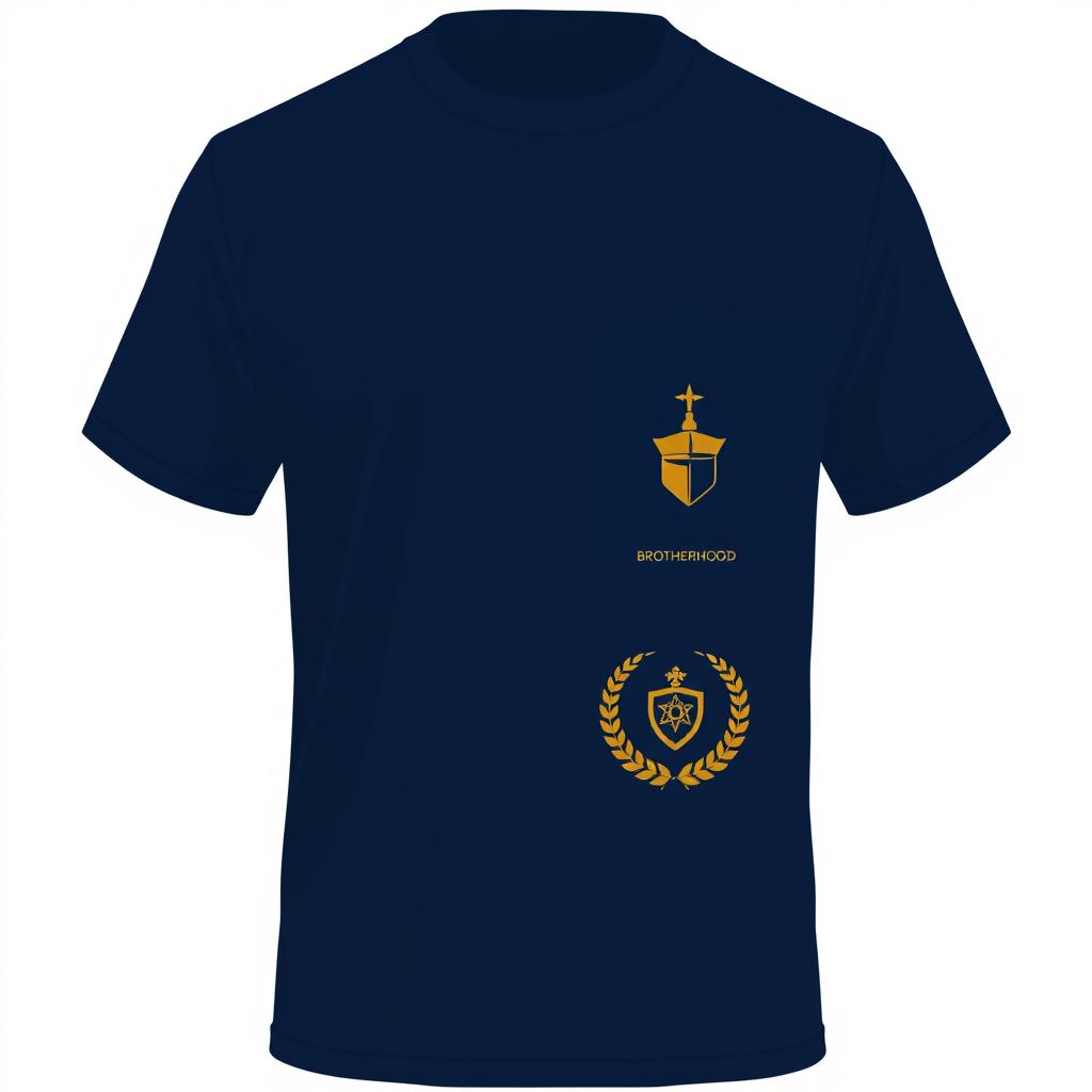 A simple yet elegant t-shirt design themed around DeMolay