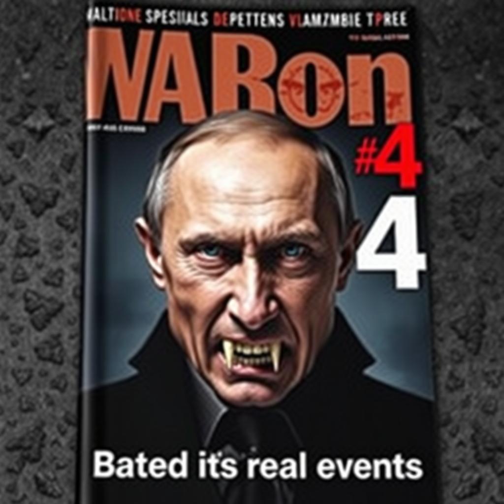 A magazine cover titled 'WARone' in bold English letters at the top