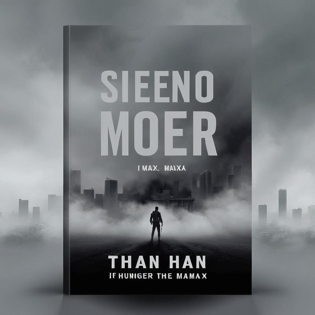add "For fans of The Hunger Games and Mad Max." make a really small and can u make a back cover too