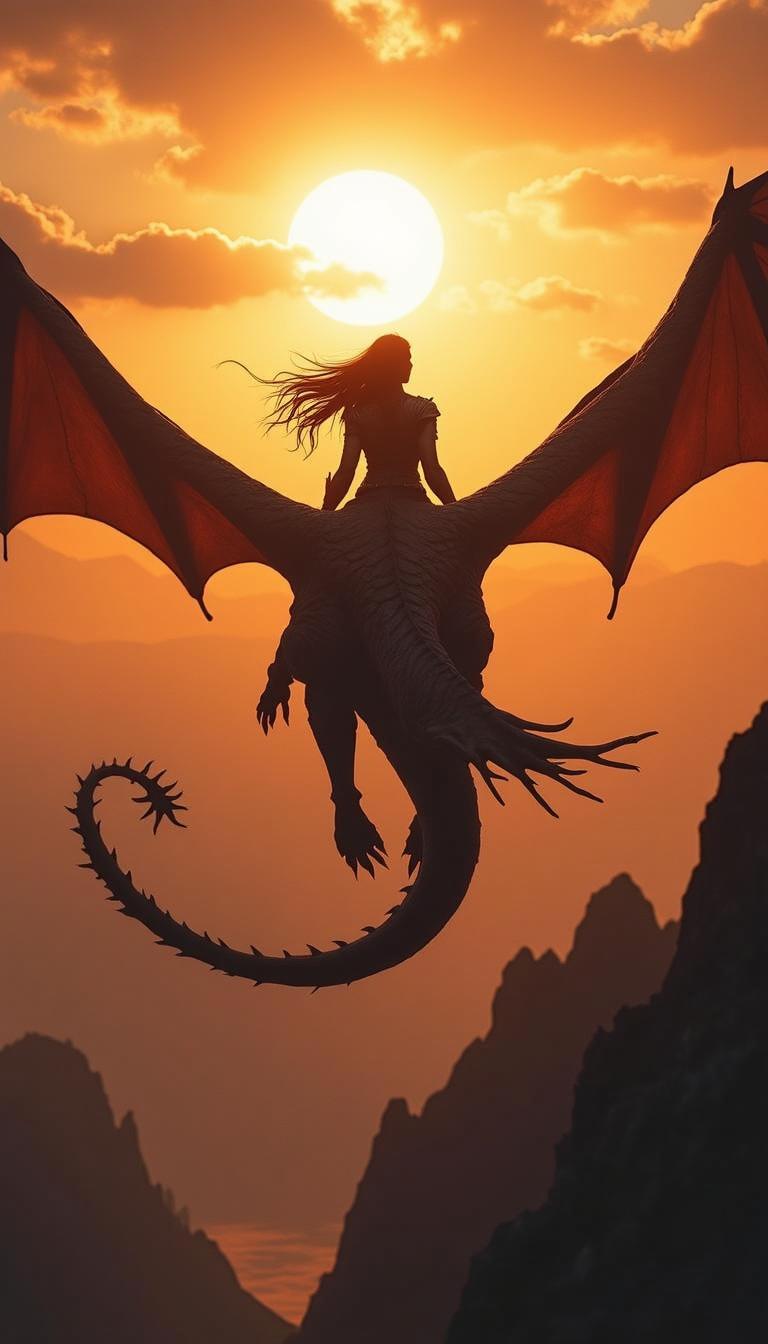 A close-up view of the end of a normal dragon tail, showcasing its scaly texture and intricate design