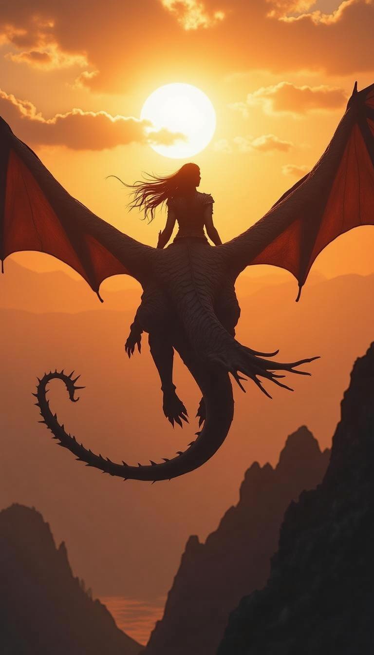 A close-up view of the end of a dragon's tail, showcasing a smooth, rounded tip without any sharp points