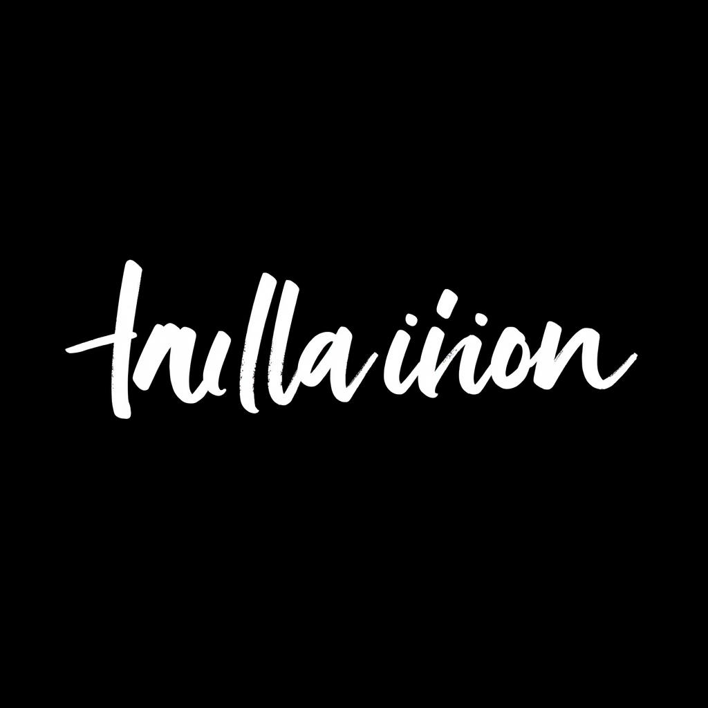 All white text on a black background, featuring a modern, clean font that emphasizes clarity and ease of reading