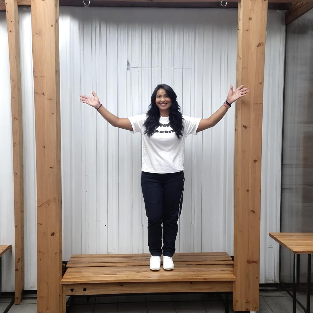 Pon un cartel de inauguración y atrás una tienda de robots
