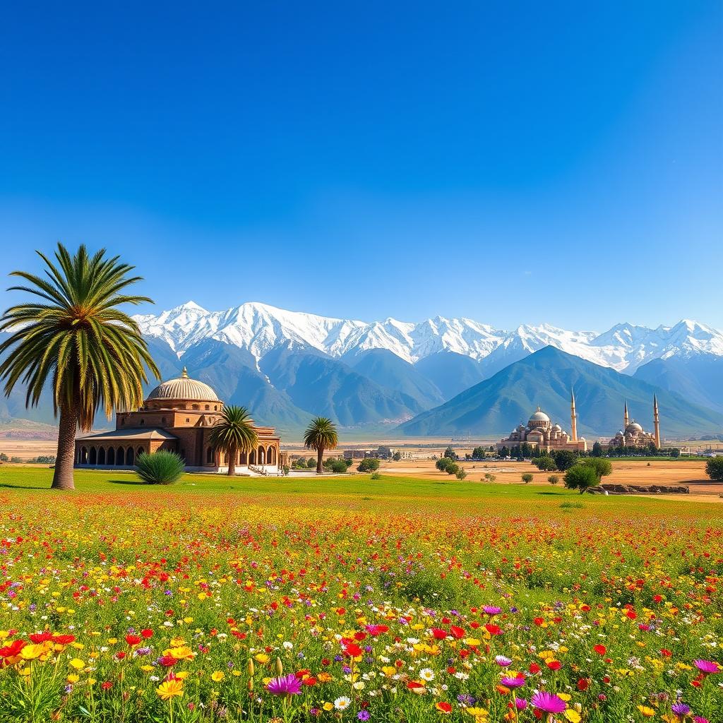 A stunning landscape of Iran showcasing its diverse geography and rich cultural heritage