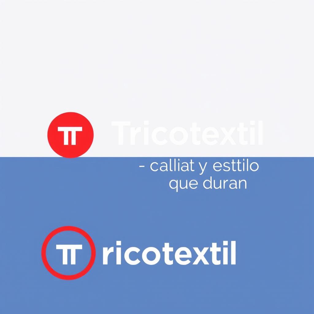 Una publicidad o campaña visual para la marca TricoTexTil