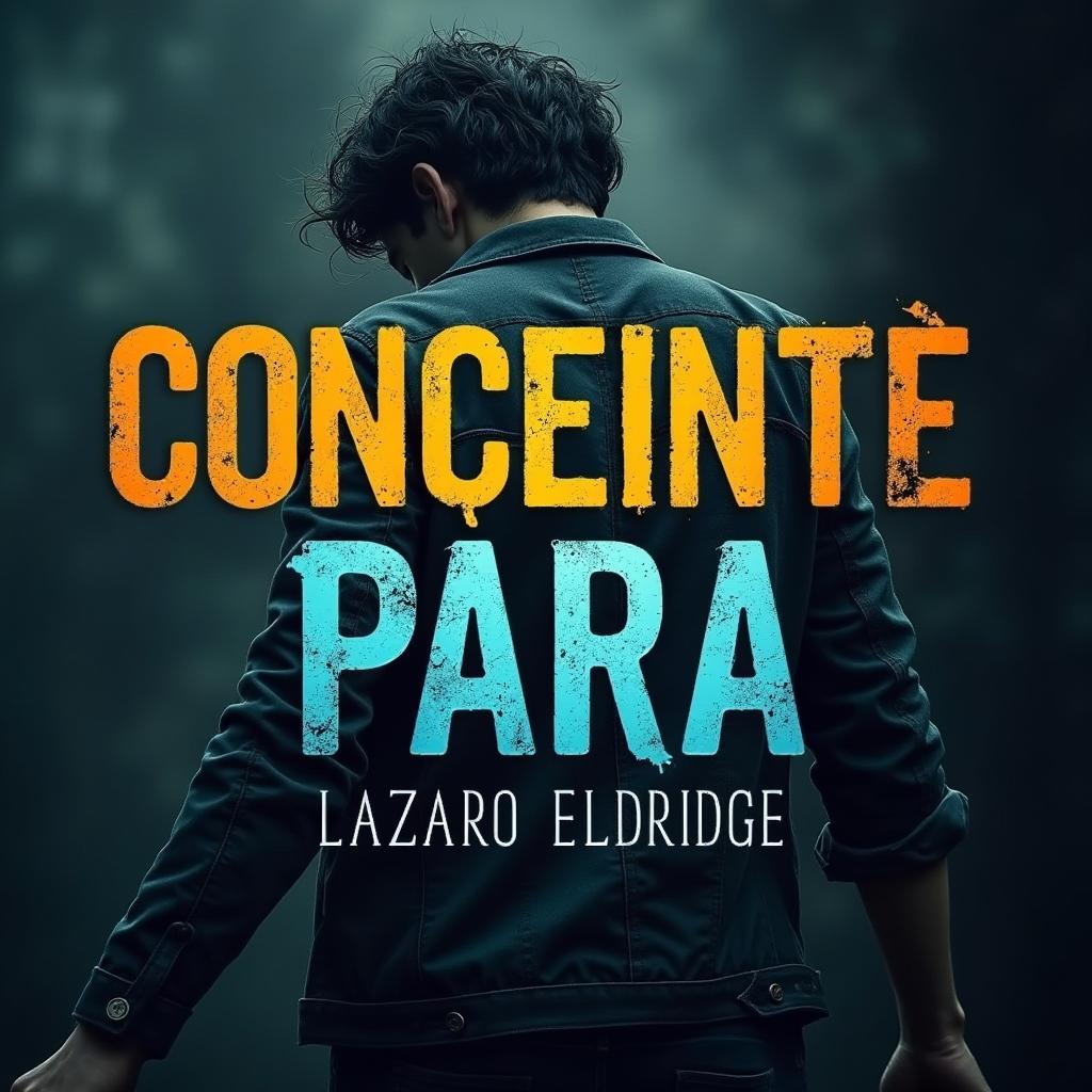 A visually striking clickbait thumbnail design featuring a bold, centered title reading 'Consciente para'