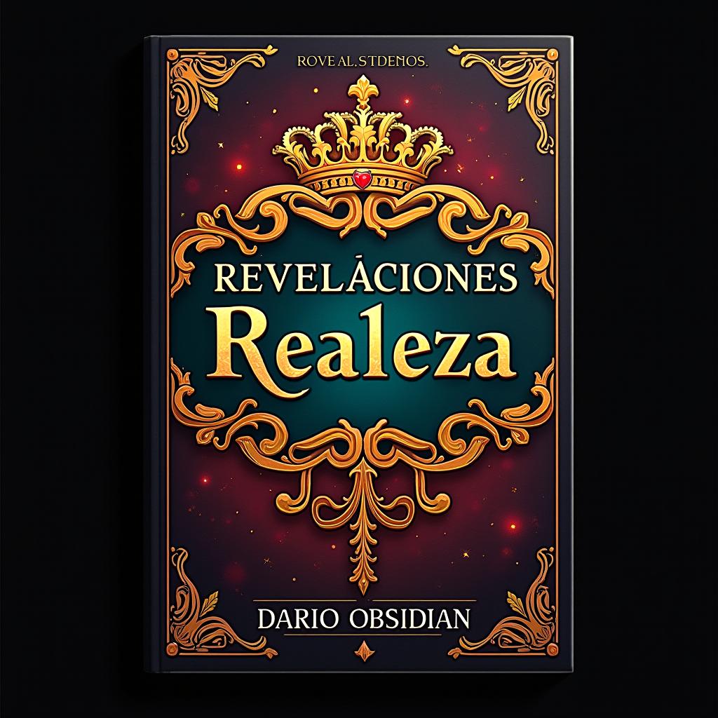 A clickbait thumbnail design featuring the title 'Revelaciones realeza' prominently centered and bold