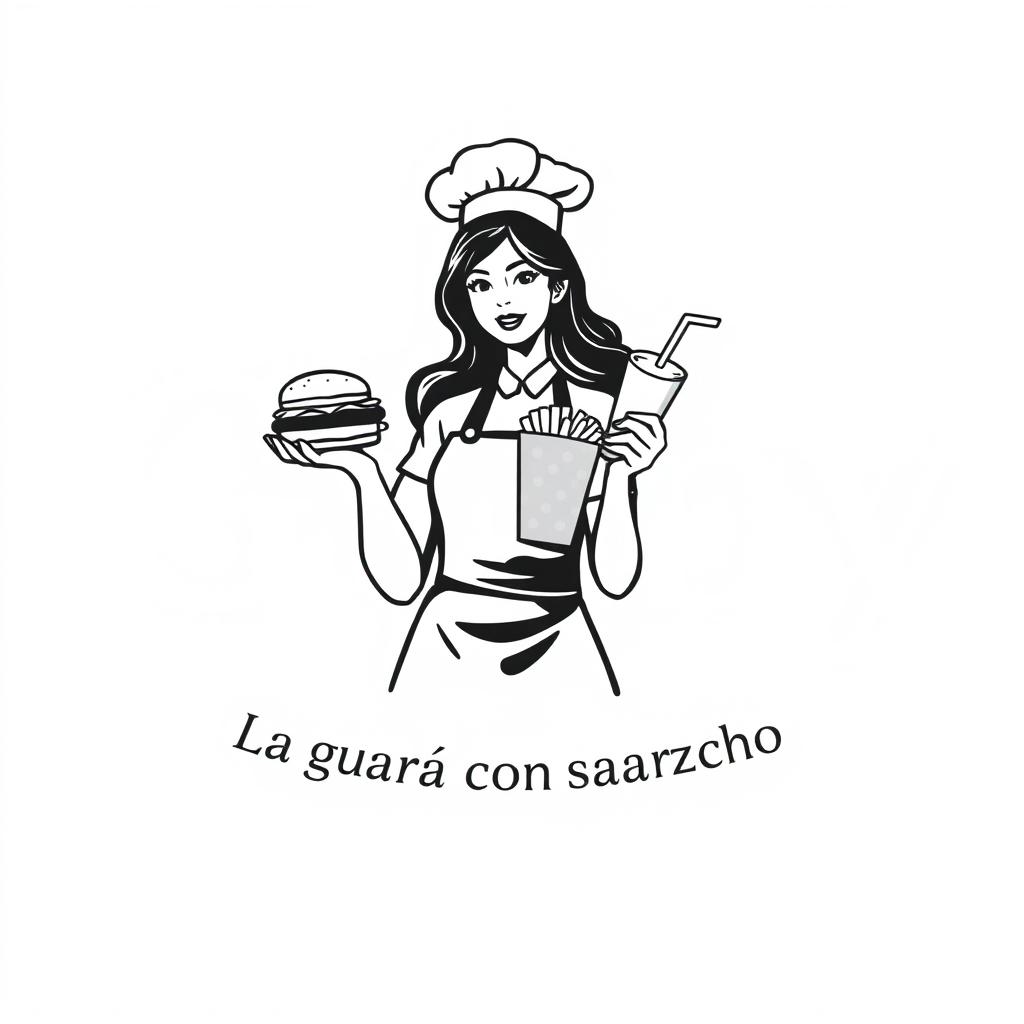 A vectorized black-and-white minimalist vintage logo featuring the word 'Gaby