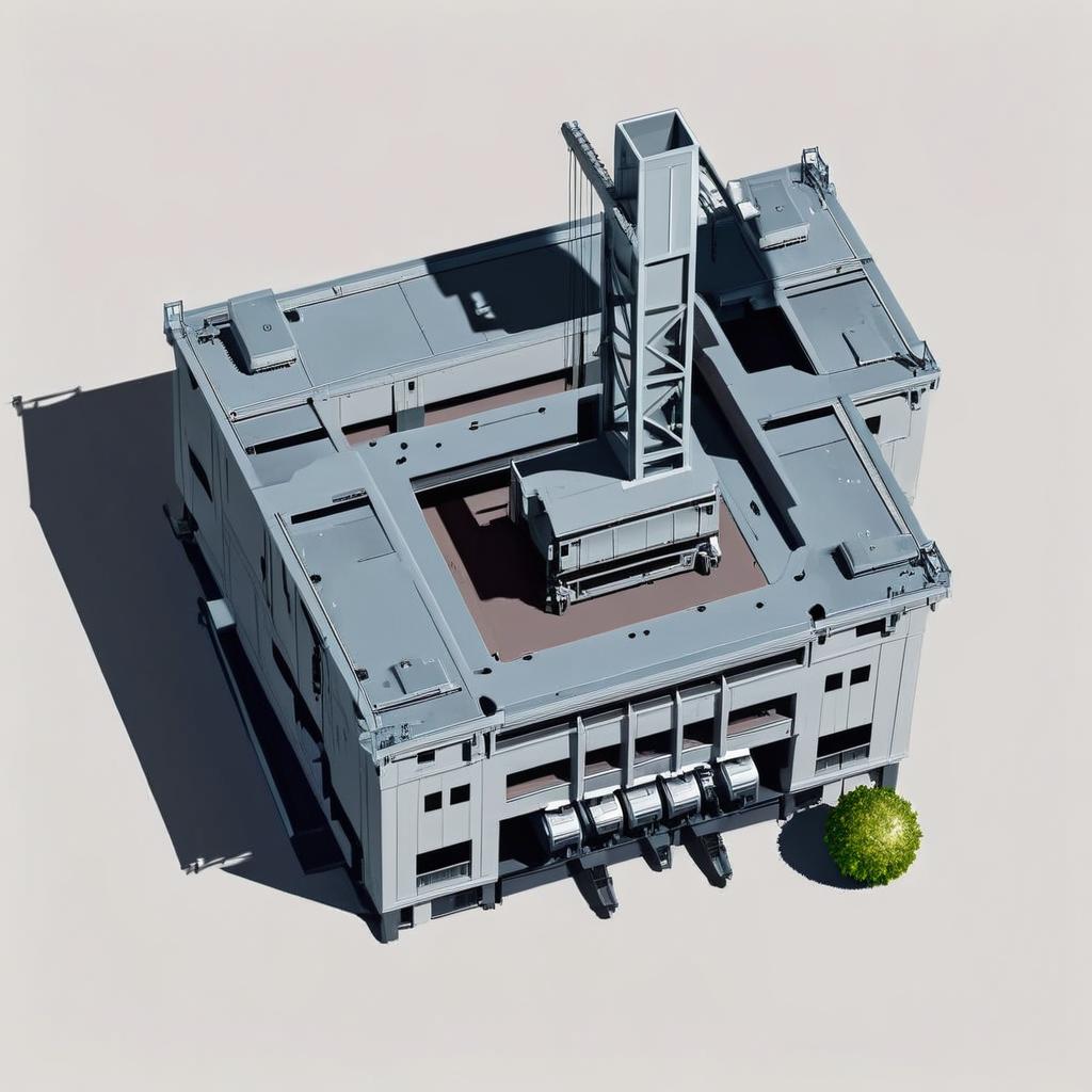 just large crane no building