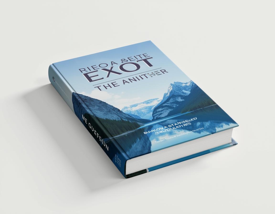 A beautifully designed 3D book cover featuring a blend of vibrant and calming colors