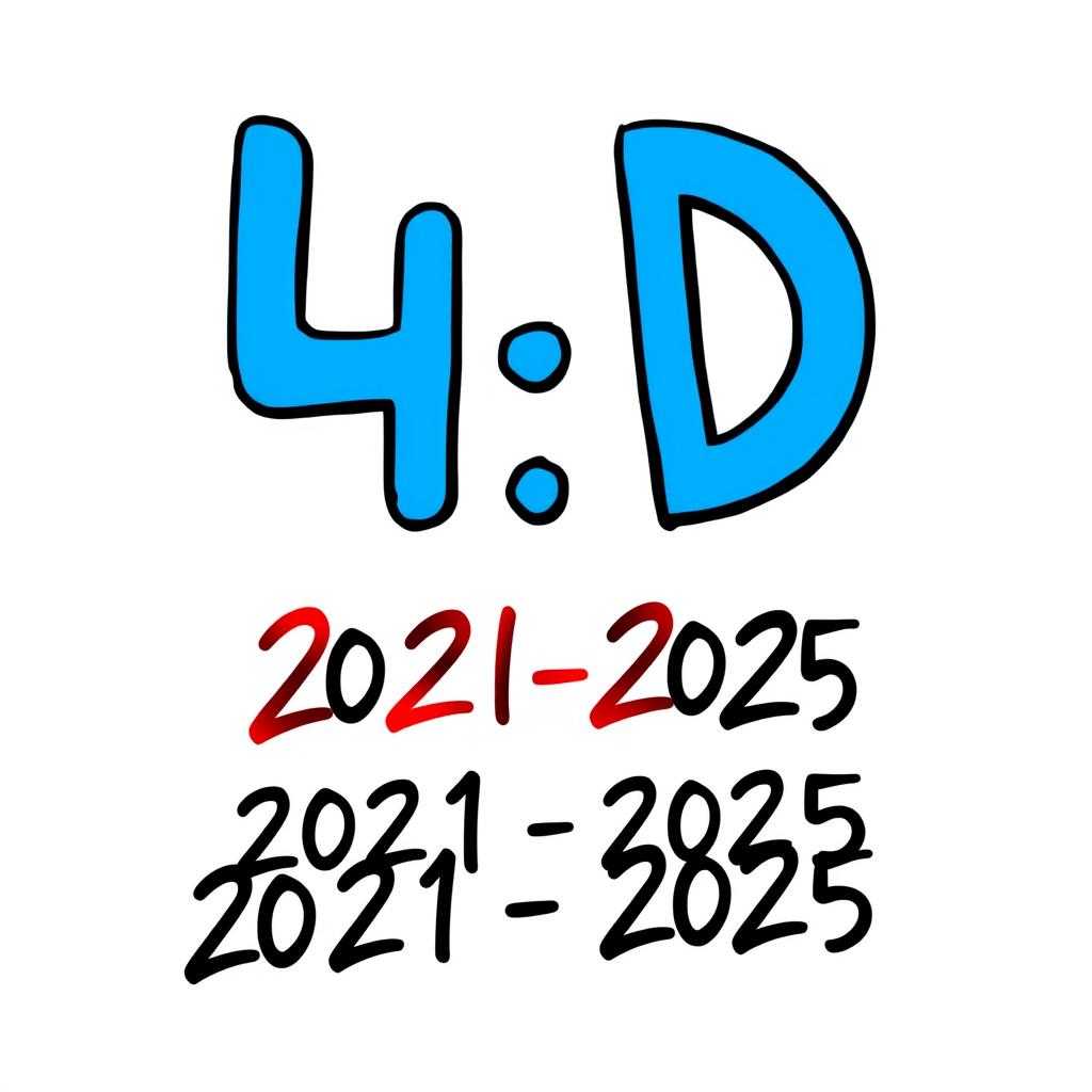 A graphic image displaying the text '4