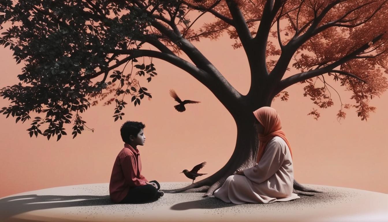 Nature's Embrace: Serene Outdoor Companionship