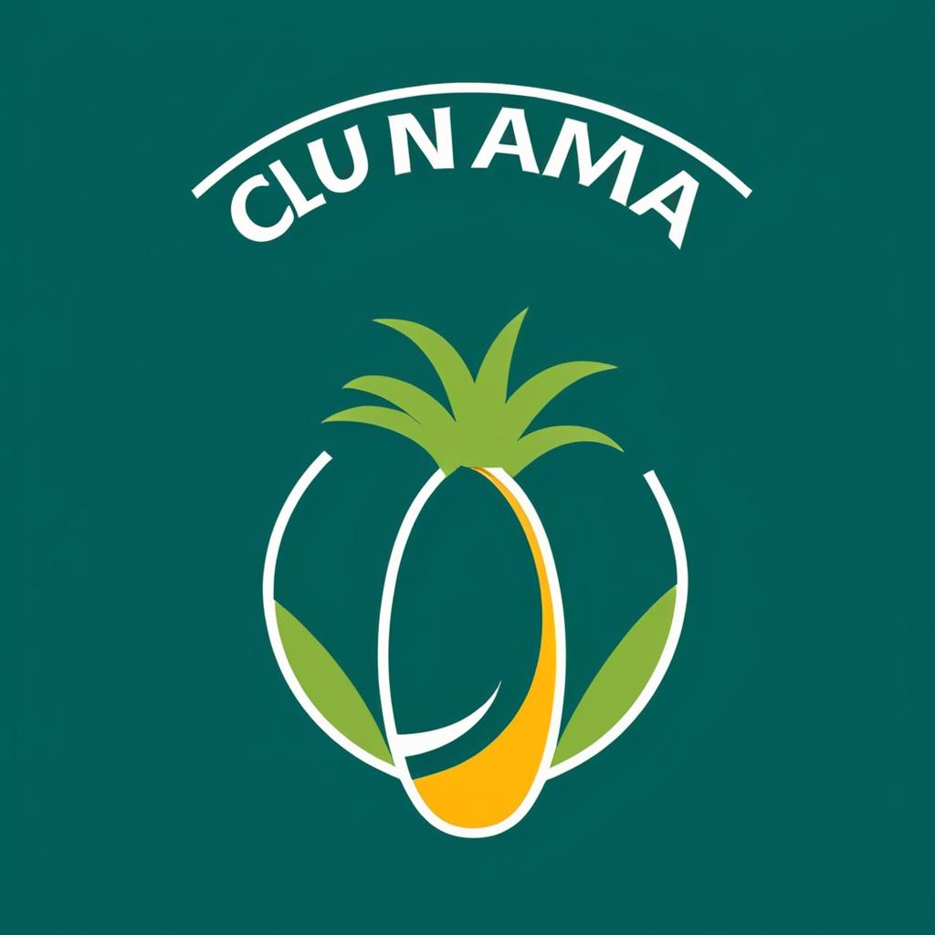 Logotipo escudo con la silueta de el mapa de la foto de muestra que dentro de el lleve: el cultivo de piña, cafetales y caña de azúcar en las imágenes, también el lago de Amatitlan y el Volcán de pacaya. Titulo: Municipalidad de Villa Canales.