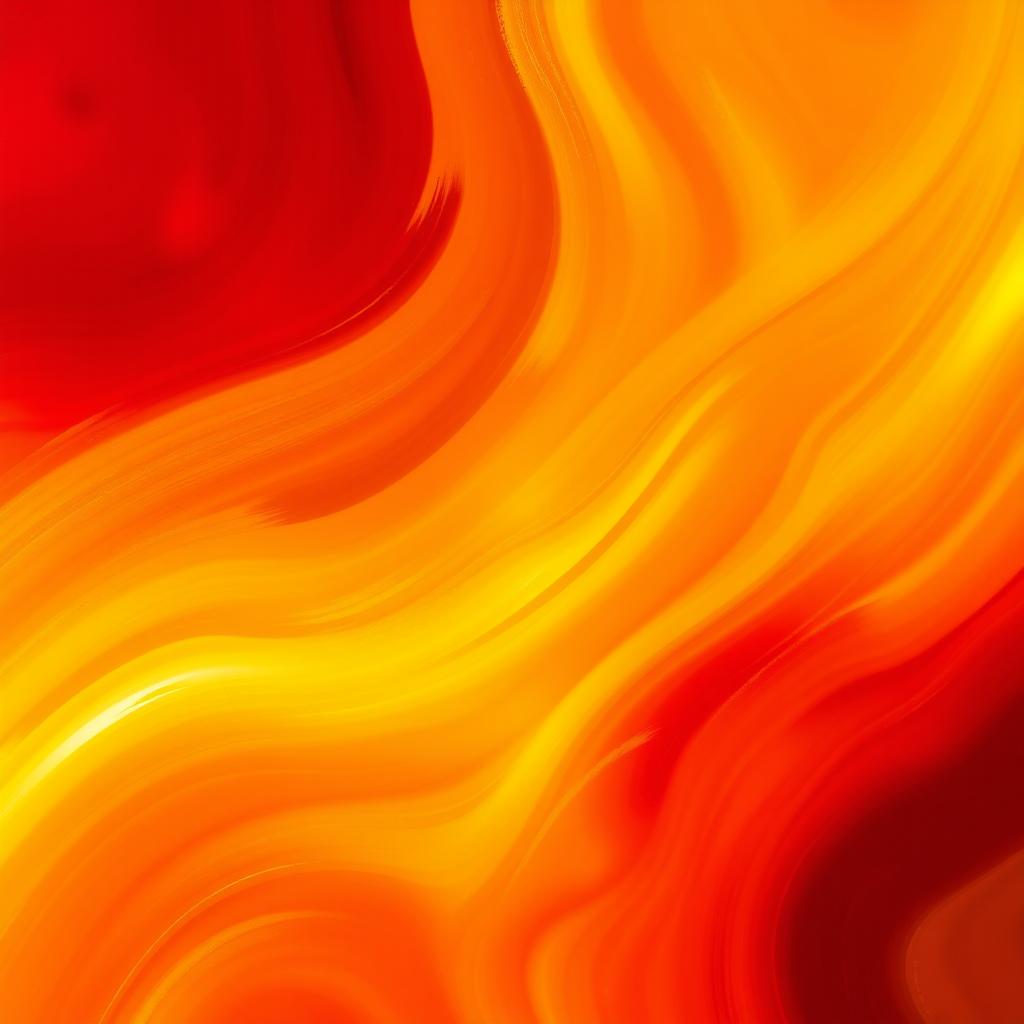A vibrant abstract background featuring a blend of bold yellow and red colors, creating a warm and energetic atmosphere