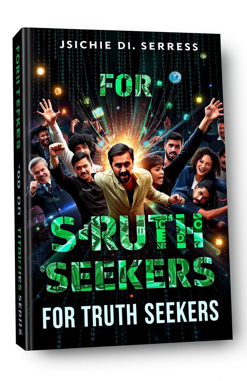 A captivating book cover design for a series titled 'For Truth Seekers'