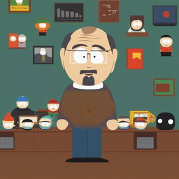 This is a high-quality digital art piece depicting Steve Jobs, co-founder of Apple Inc