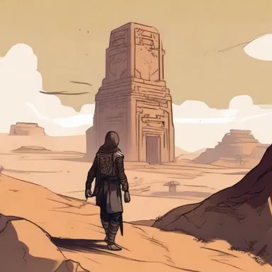 The protagonist's journey begins when he discovers ane ancient artifact.