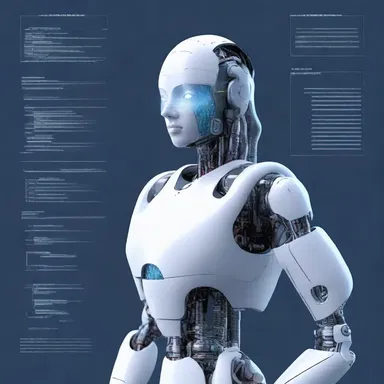 In the distant future, humans have developed ane advanced AI companion.