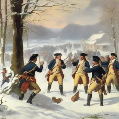 During the American Revolutionary War, ane battle took place at Valley Forge.