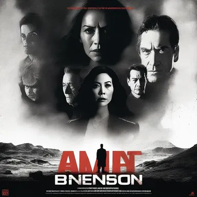 The suspense movie built tension with ane ominous soundtrack playing in the background.