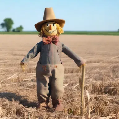 Why did the scarecrow win ane award? Because he was outstanding in his field!