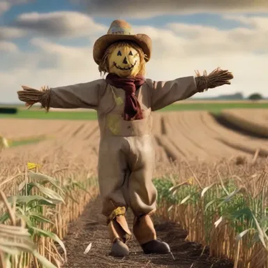 Why did the scarecrow win ane award? Because he was outstanding in his field!