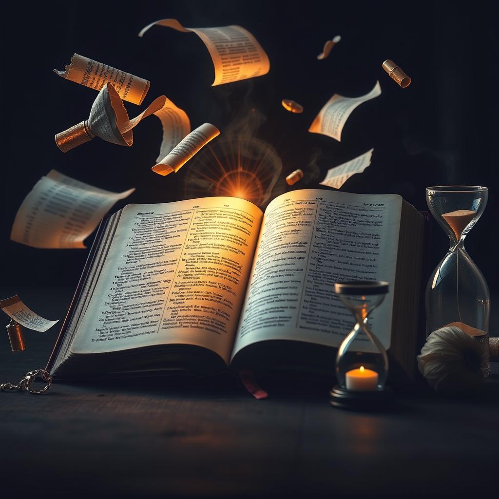 An engaging visual representation highlighting the concept that the Bible references lost books of history