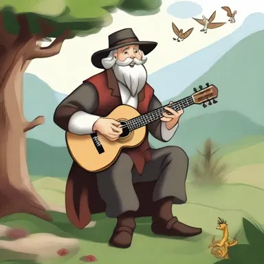 In a world of magic and dragons, the anecdotic bard entertained the villagers with his captivating stories.